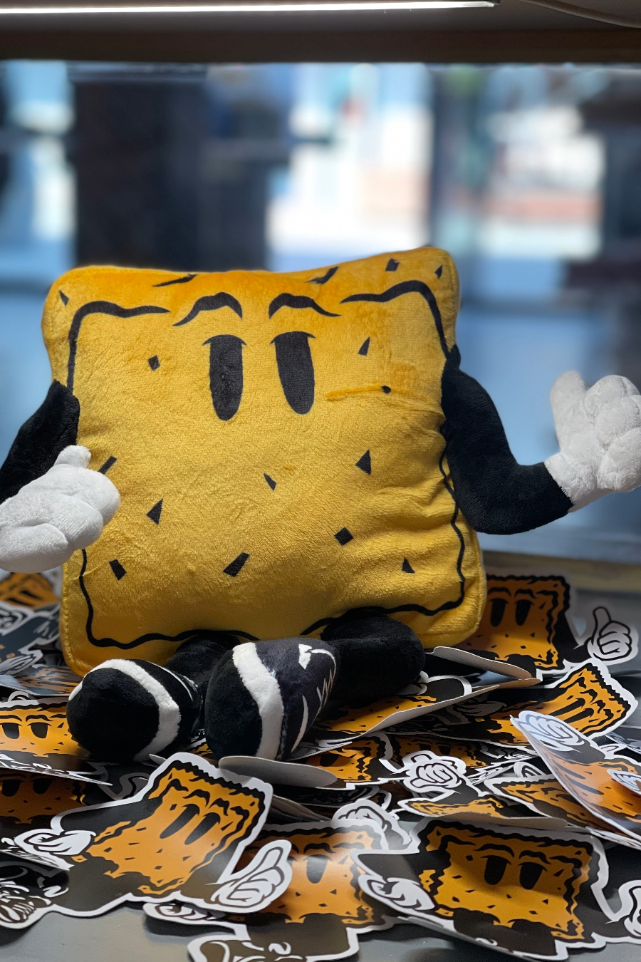Trav the Toasted Ravioli Plushie
