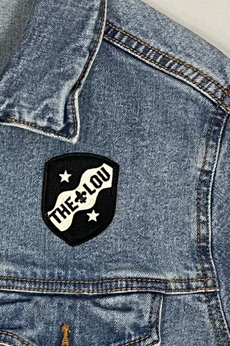 Patch Denim Jacket