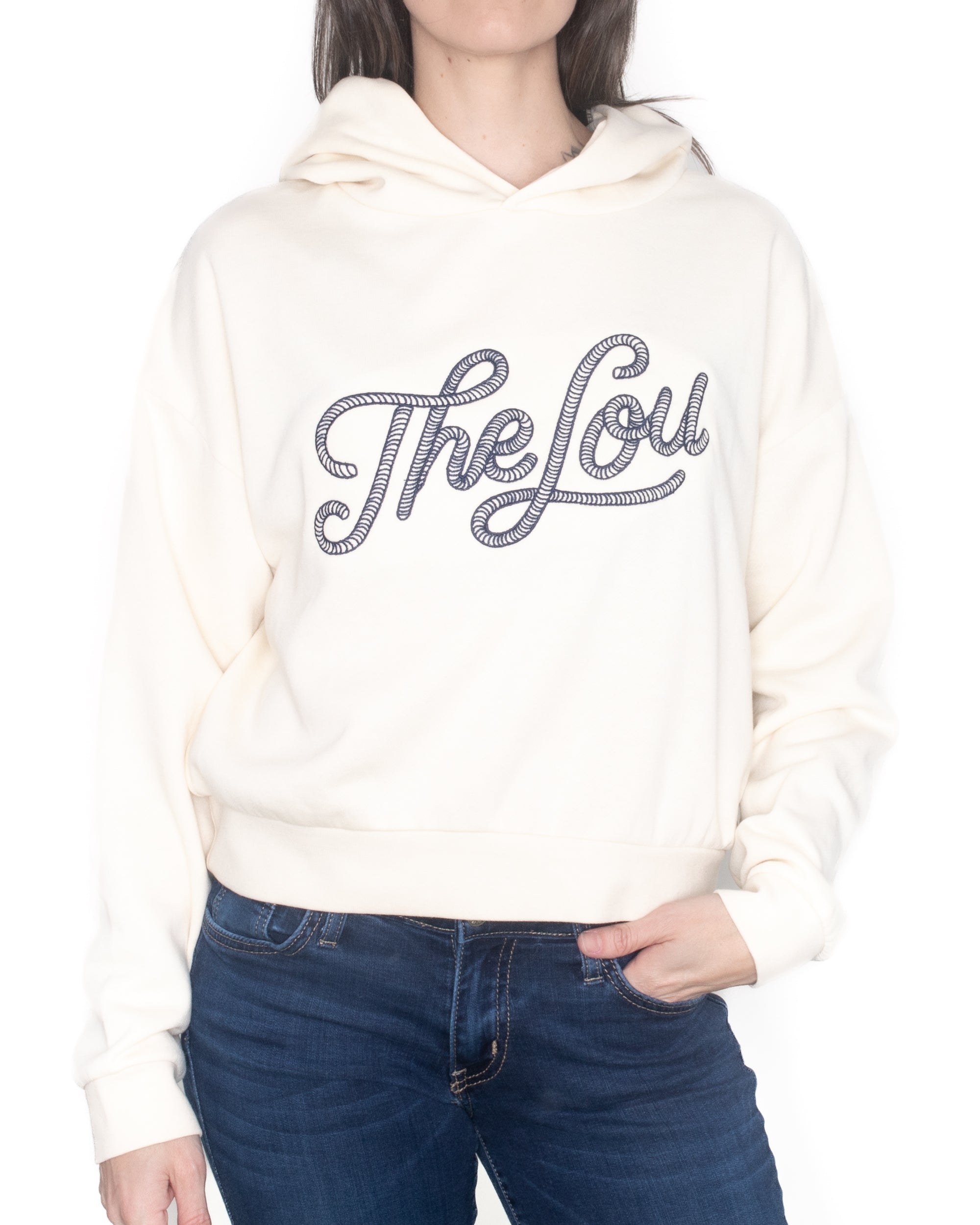 THE LOU ROPES EMBROIDERED HOODIE