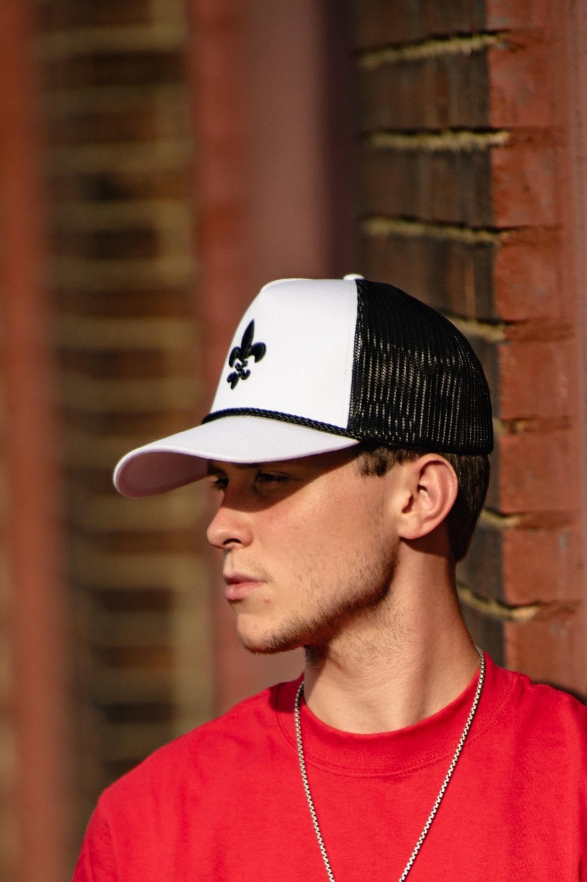 Fleur De Lis Trucker Hat