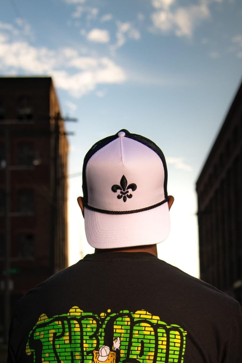 Fleur De Lis Trucker Hat